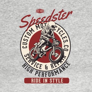 Speedster Custom Motorcycles T-Shirt
